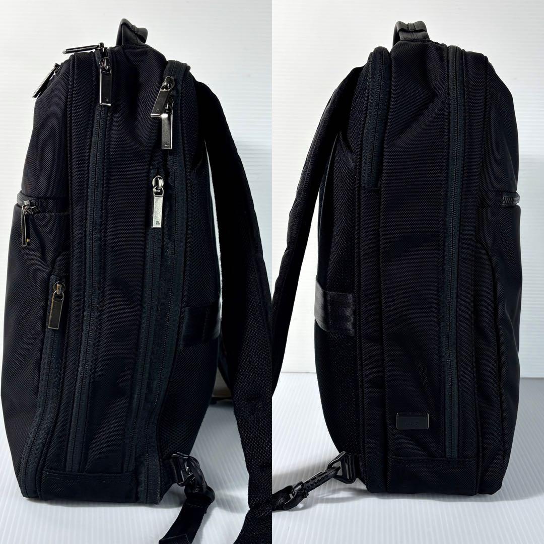 美品 ace. エース ビジネスリュック PC収納 A4 蒸れにくいメッシュ 黒