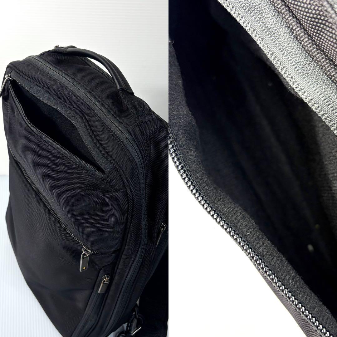 美品 ace. エース ビジネスリュック PC収納 A4 蒸れにくいメッシュ 黒