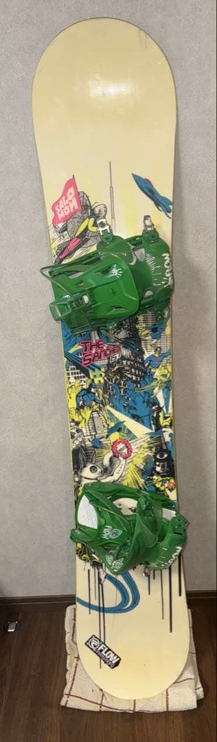 2点セットSALOMONスノーボード FLOWビンディング 最終価格