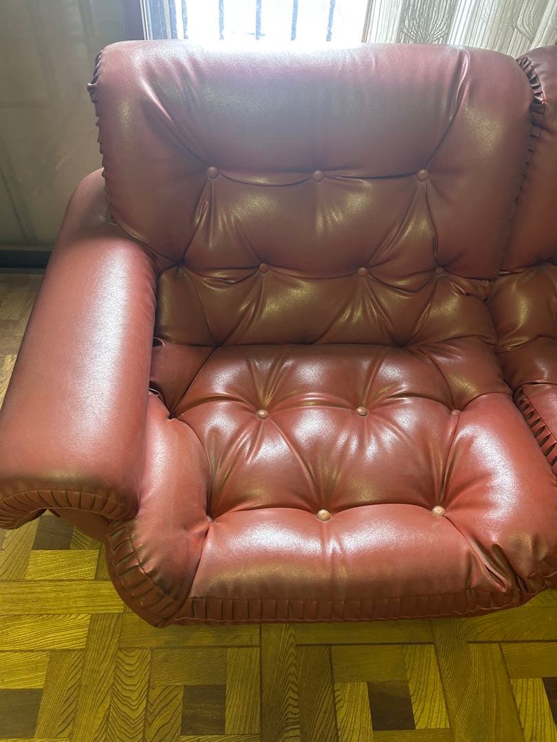 手渡し限定！ブラウンコーナーソファ　足立区まで取りに来られる方で！