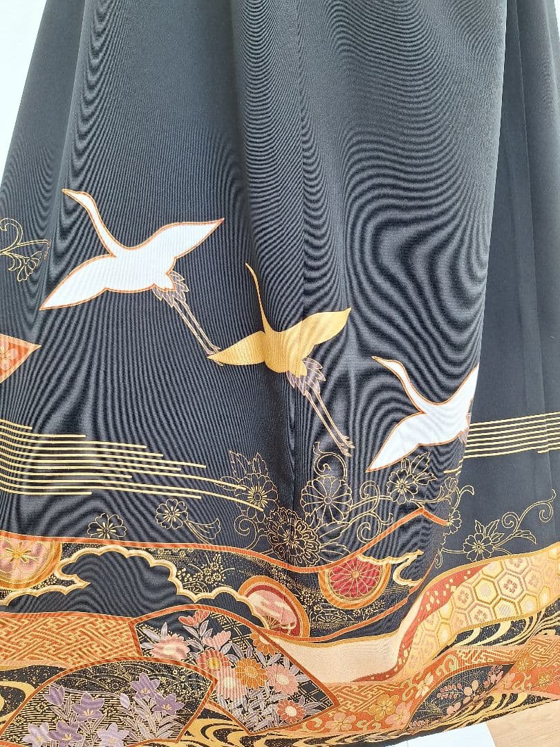 着物リメイクワンピース3629