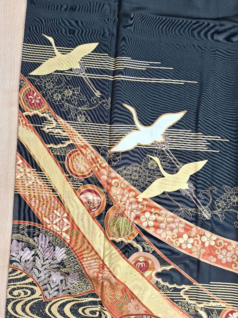 着物リメイクワンピース3629