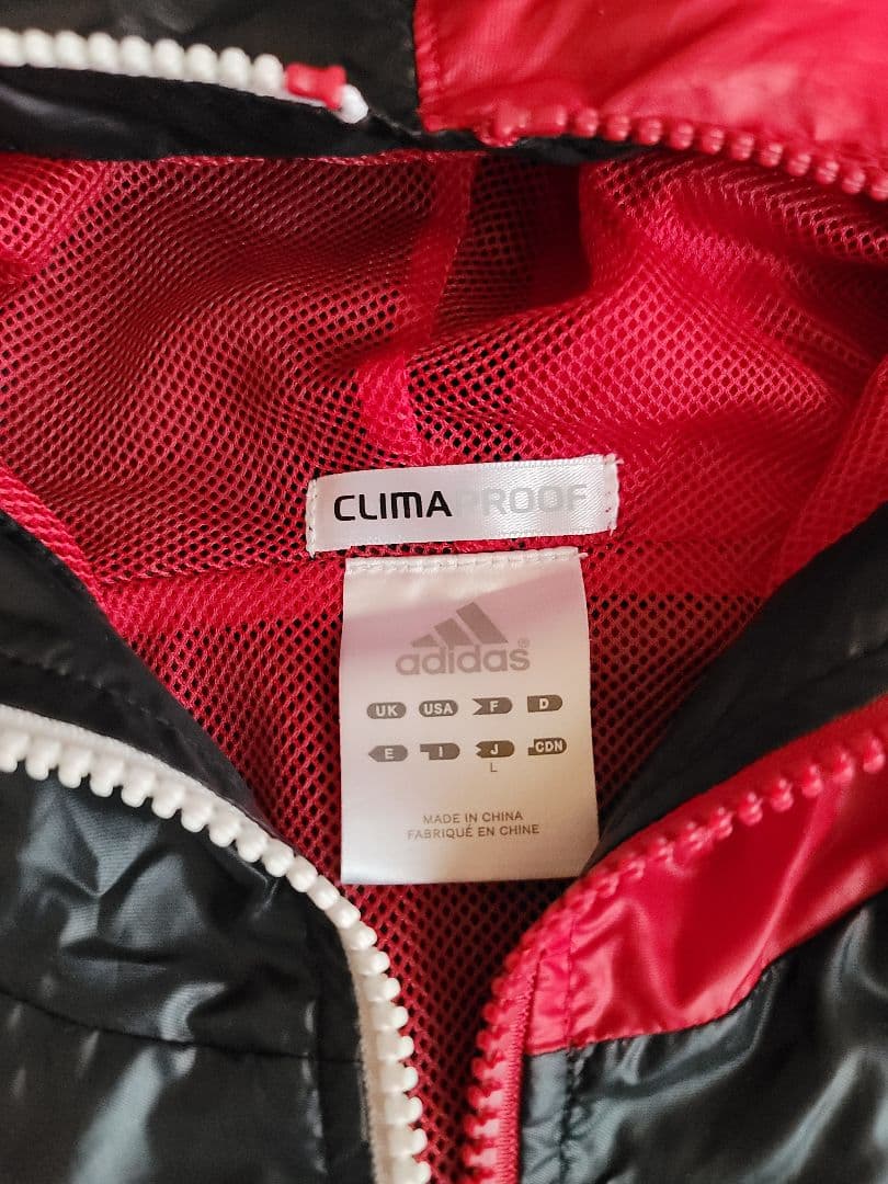 美品❗adidas Professional ジャケット パンツセット L黒/赤