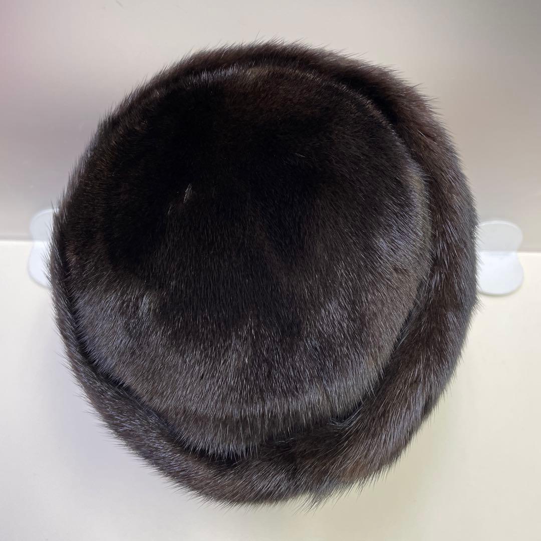 ヴィンテージ ミンク帽子