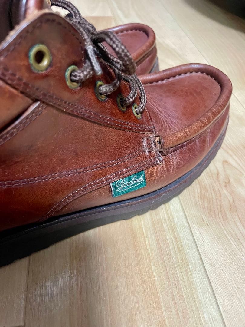 paraboot パラブーツ　モカシン　ブラウン