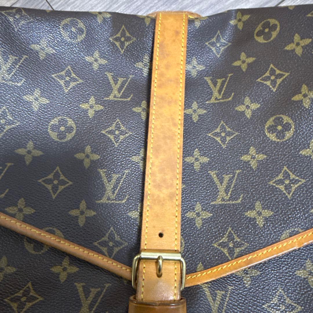 ルイヴィトン ショルダーバッグ モノグラム ソミュール 35