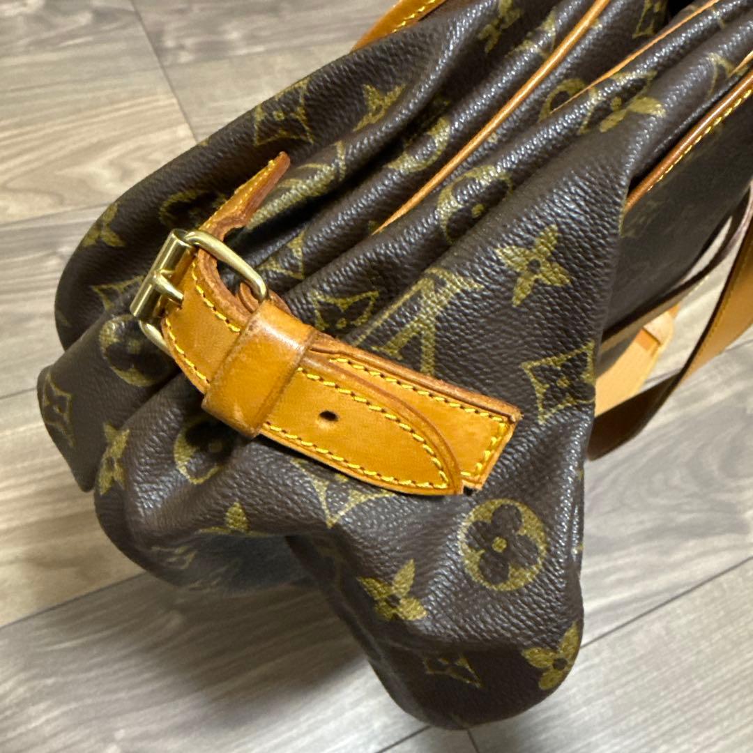 ルイヴィトン ショルダーバッグ モノグラム ソミュール 35
