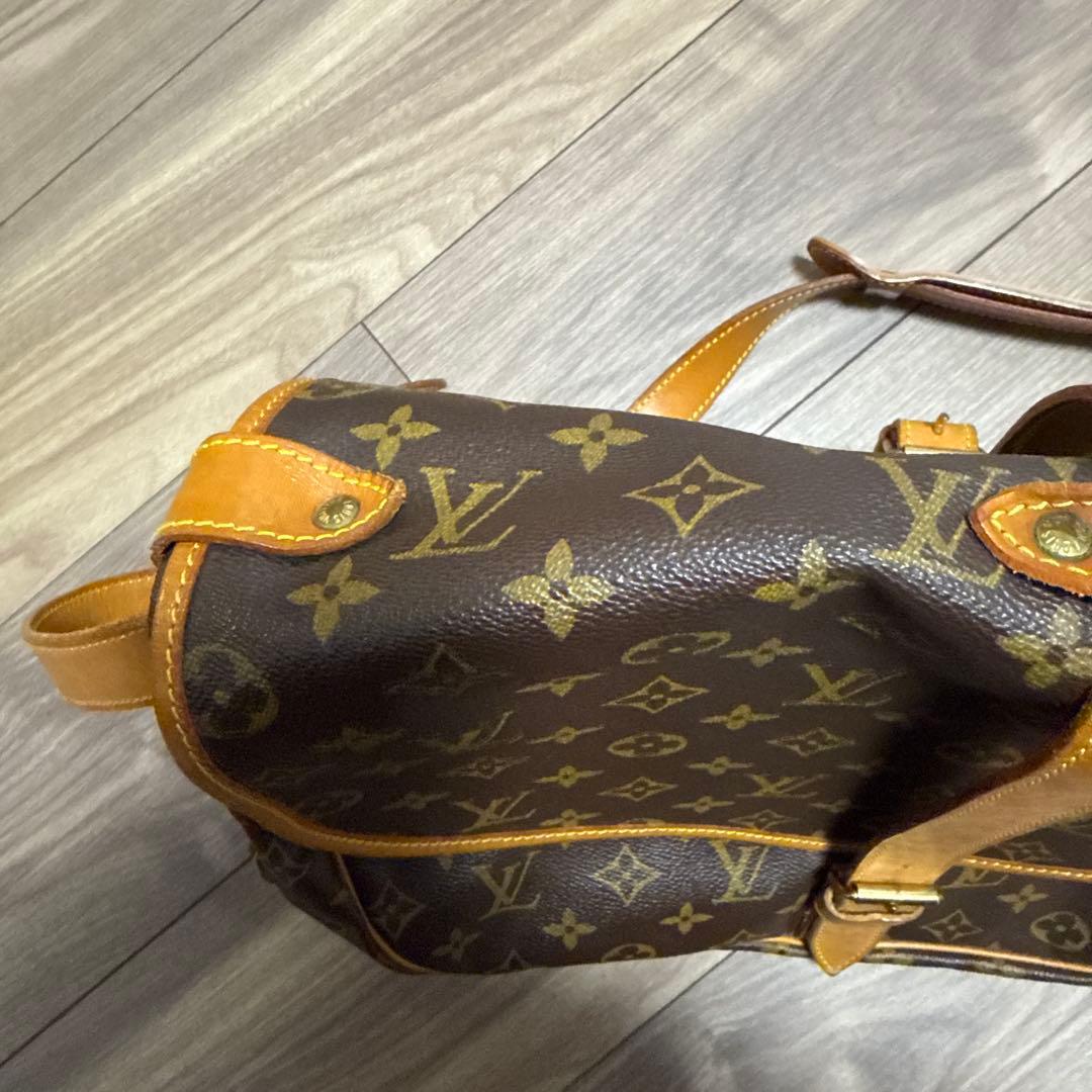 ルイヴィトン ショルダーバッグ モノグラム ソミュール 35