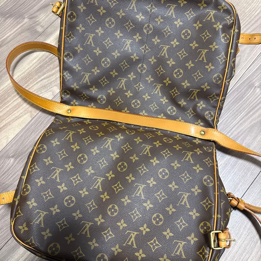 ルイヴィトン ショルダーバッグ モノグラム ソミュール 35