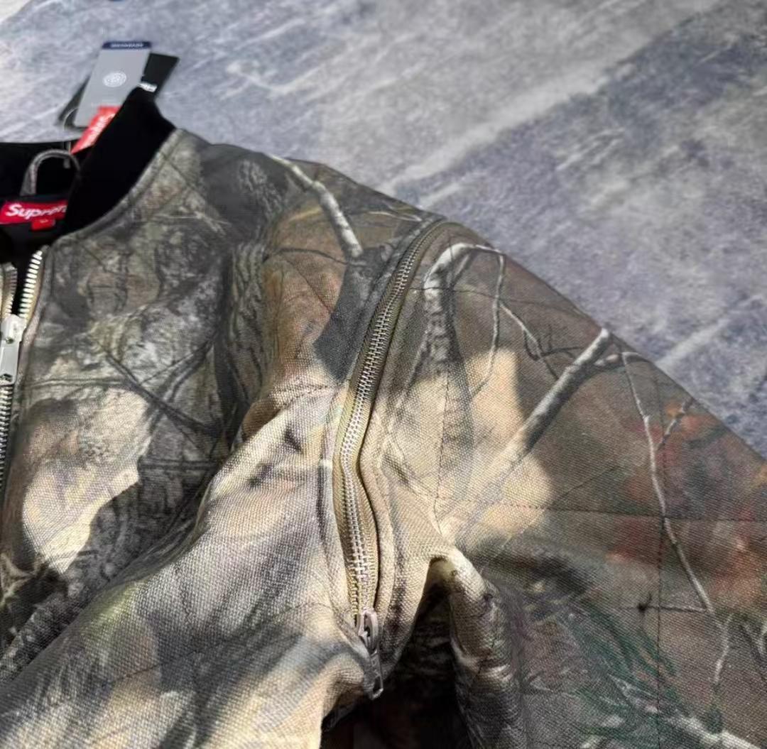 Supreme Bomber Jacket リアルツリー柄 S