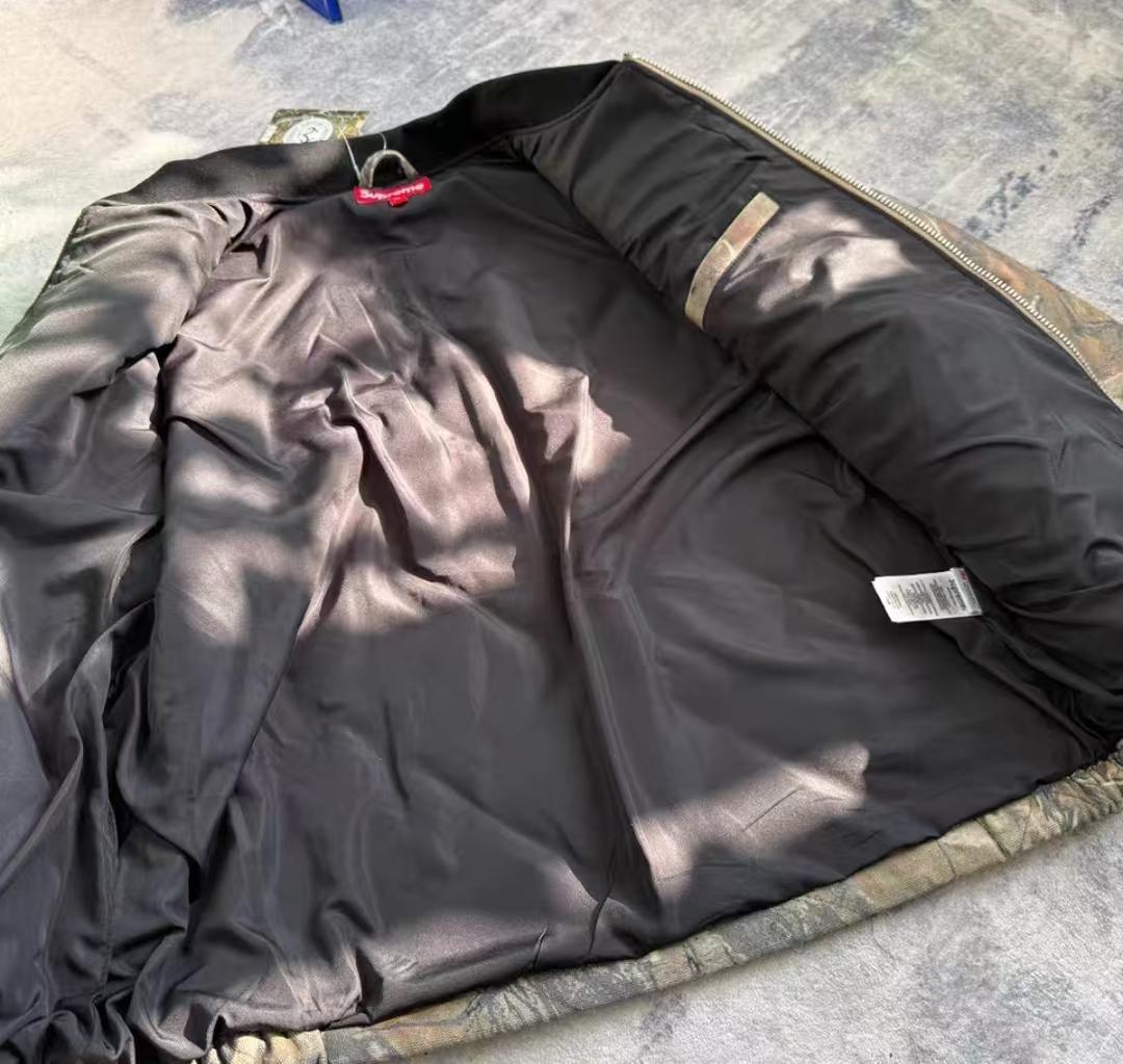 Supreme Bomber Jacket リアルツリー柄 S