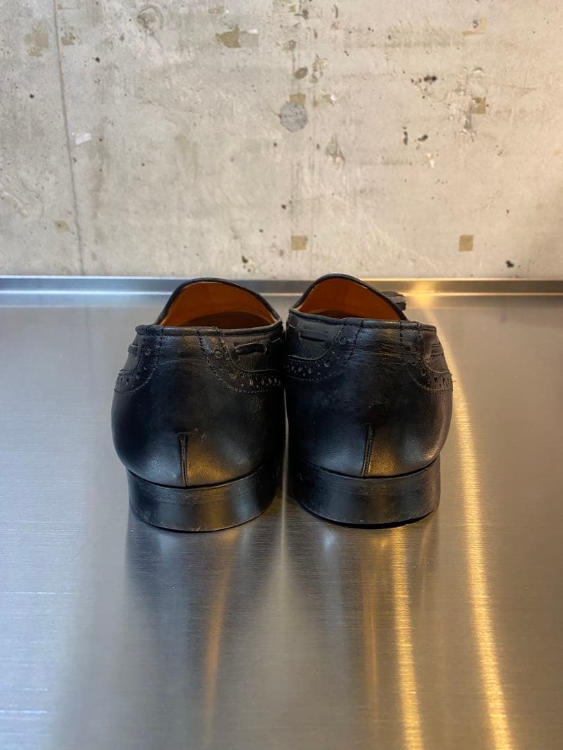 【定番】YSL イブサンローラン タッセルローファー ブラック レザー