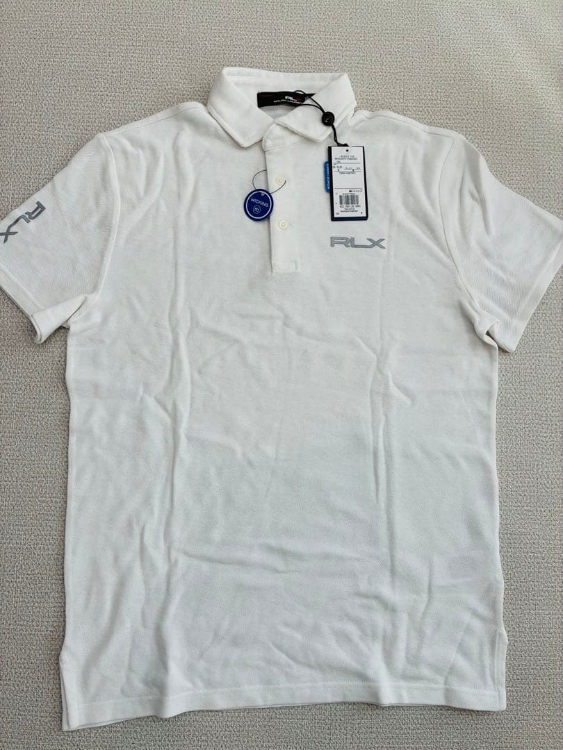 ゴルフシャツ Mサイズ ホワイト・バーガンディ 2枚セット