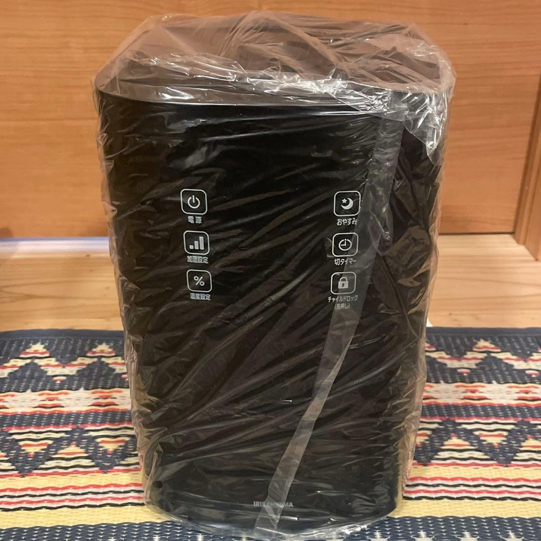 【新品】IRIS OHYAMA 加湿器 KUHK-500-B ブラック