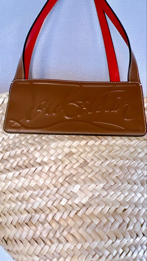 クリスチャンルブタン かごバッグ バスケット