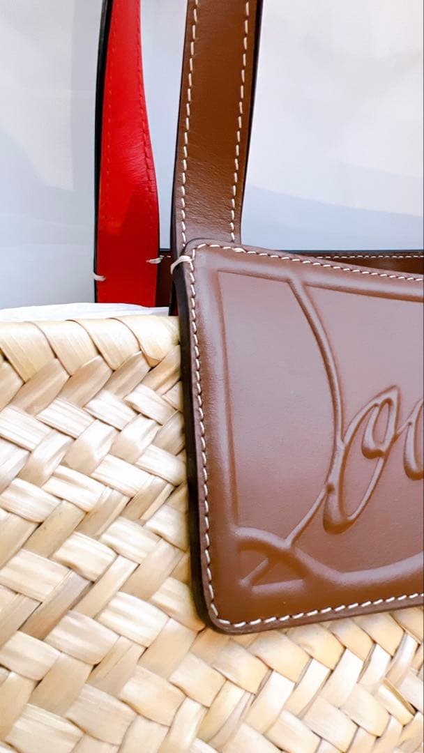 クリスチャンルブタン かごバッグ バスケット