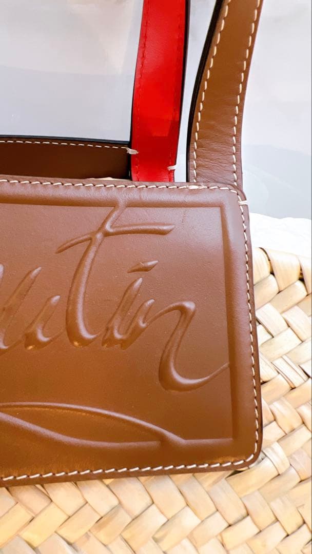 クリスチャンルブタン かごバッグ バスケット