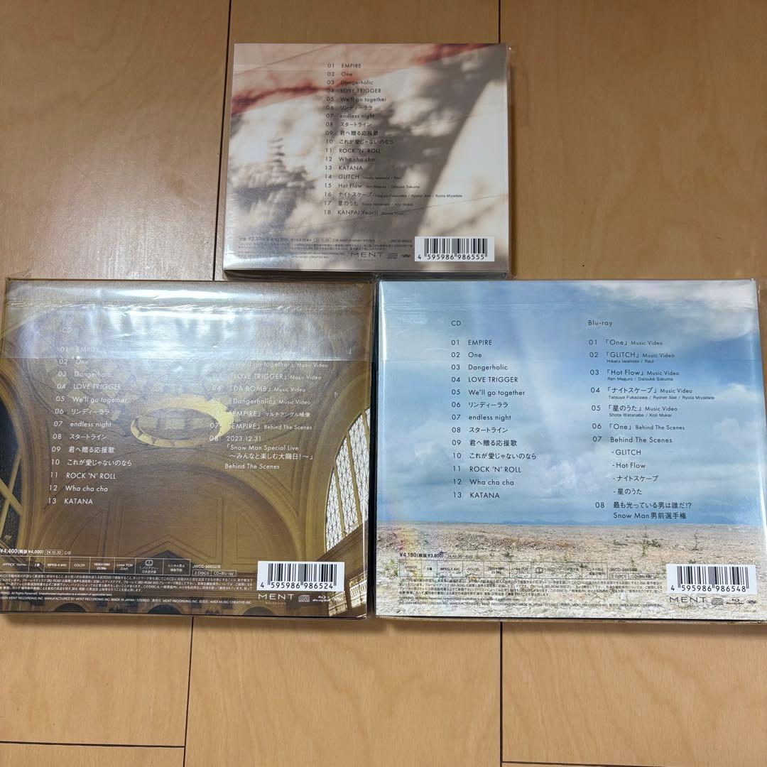 Man RAYS アルバム　3形態セット BluRay