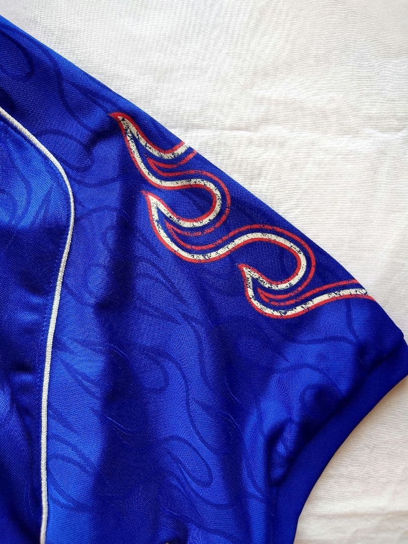 【美品プリント以外】日本代表アシックスユニフォーム炎ファイヤー