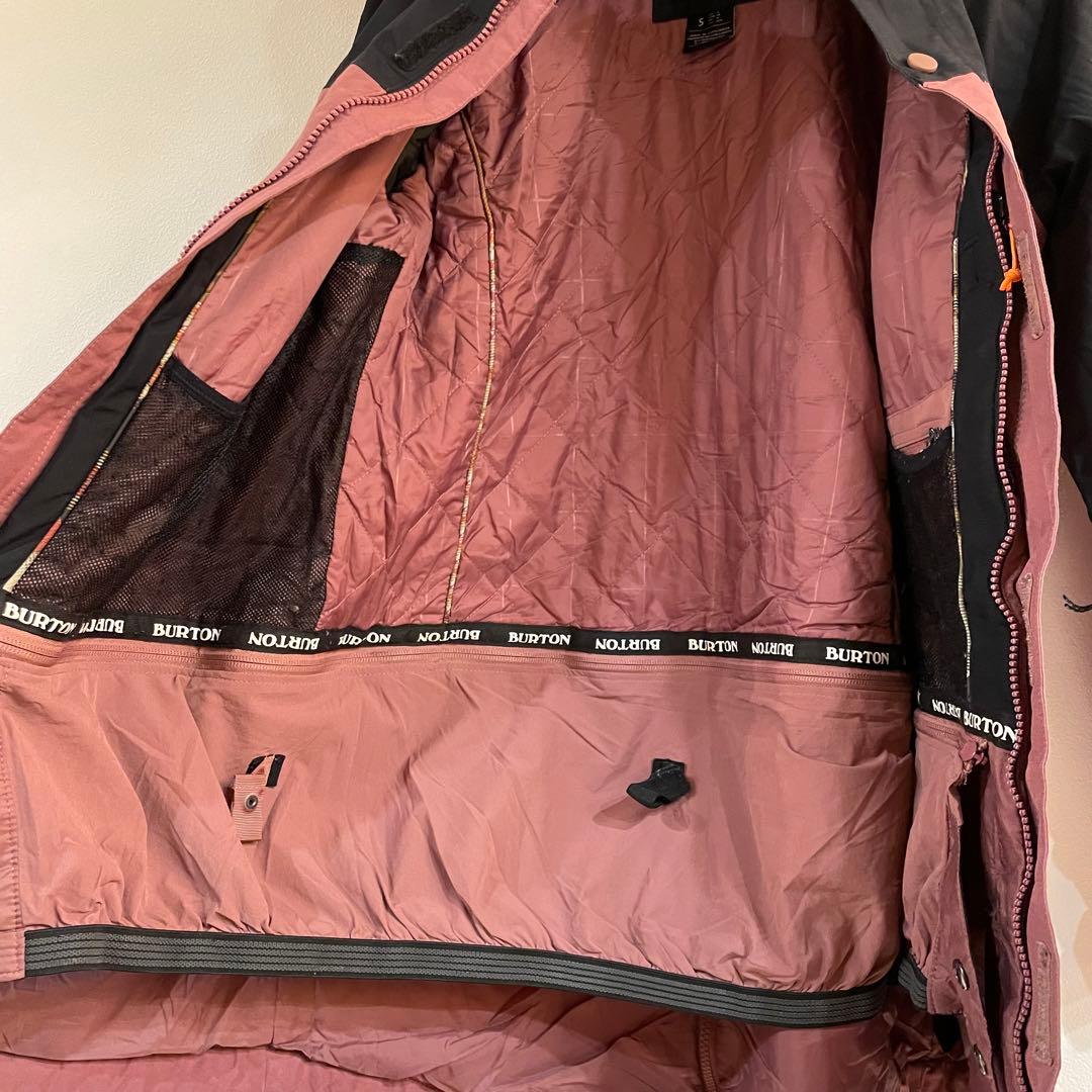 【レア】バートン マウンテンパーカー ゴアテックス バイカラー ピンク 古着