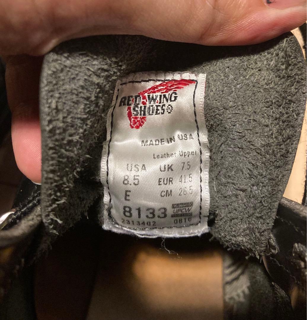 良品　レッドウイング スーパーソール 8133 8.5E