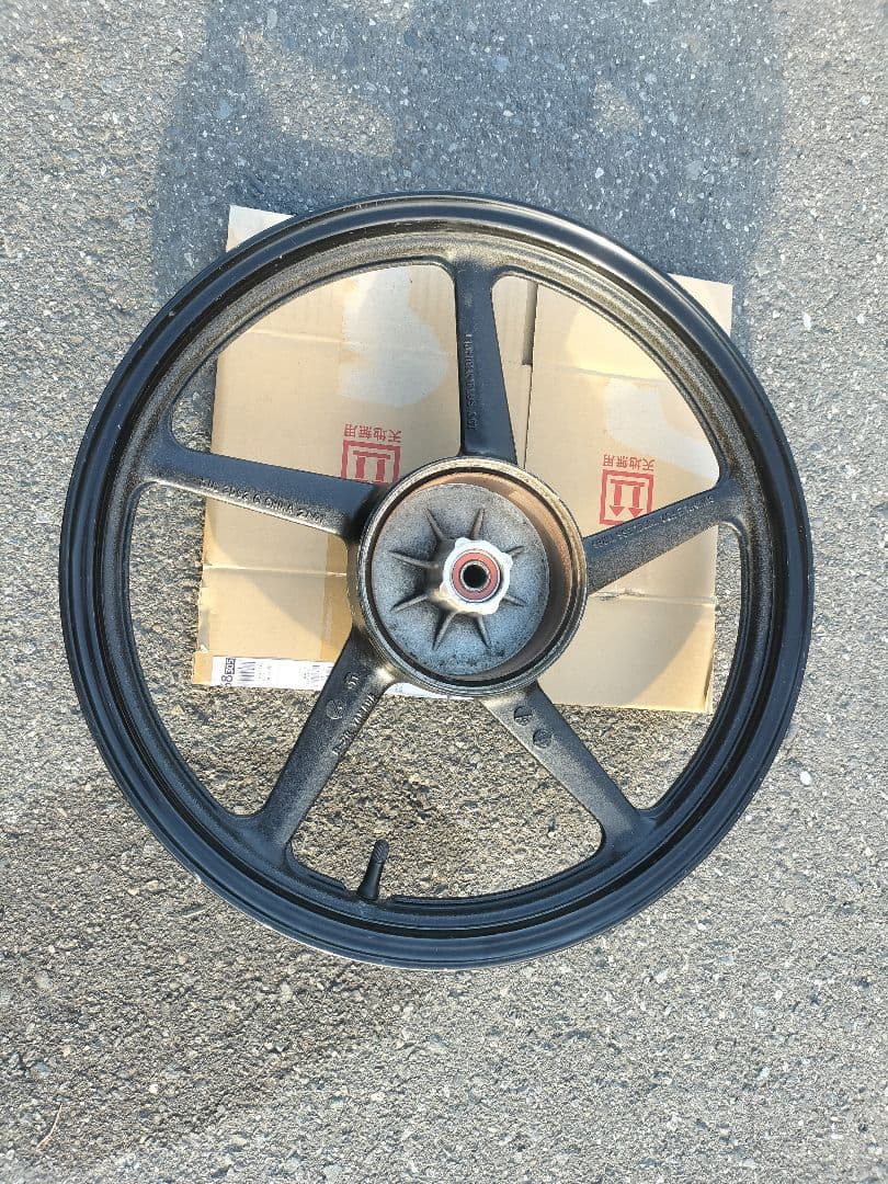 きゅう　ybr125 yb125sp 前後ホイール