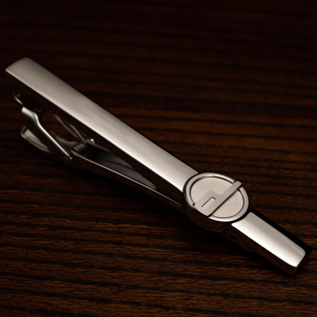 【英国王室御用達】箱あり Dunhill シルバー925 ネクタイピン ダンヒル