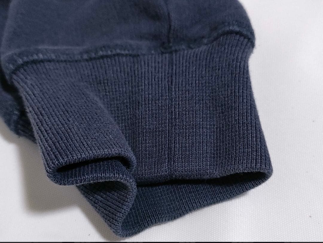 【美品】メゾンマルジェラ　エルボ　パッチ　トレーナー　トップス　ネイビー