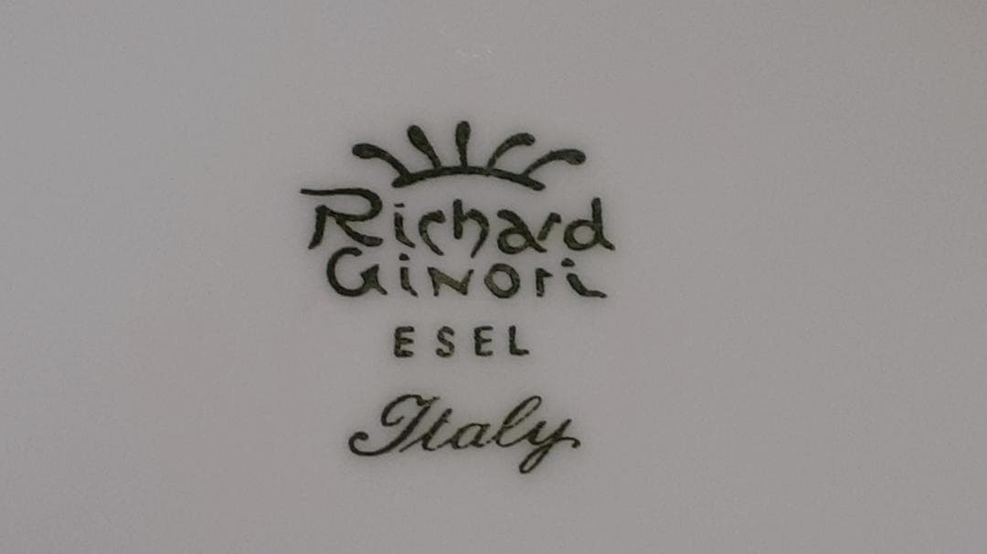 Richard Ginori 17cm ベッキオホワイト　6枚セット