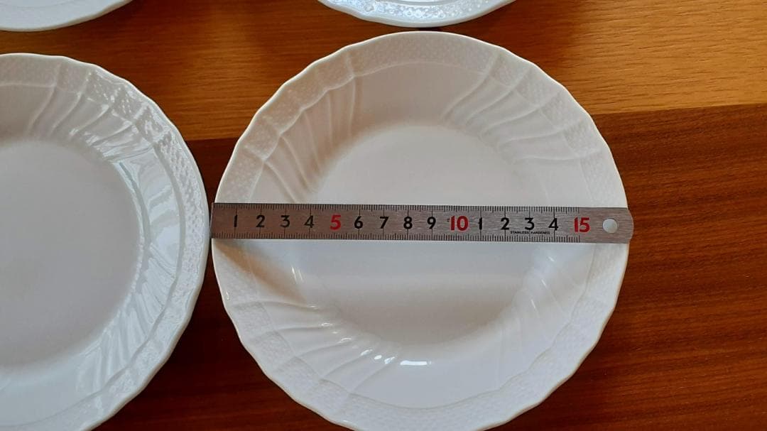 Richard Ginori 17cm ベッキオホワイト　6枚セット