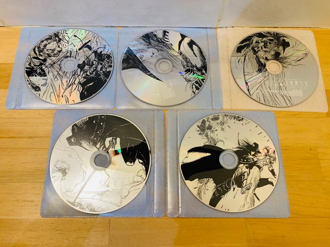 k0202-25★ドラマCD 吸血鬼ハンターD 北海魔行 妖殺行 風立ちて 5点