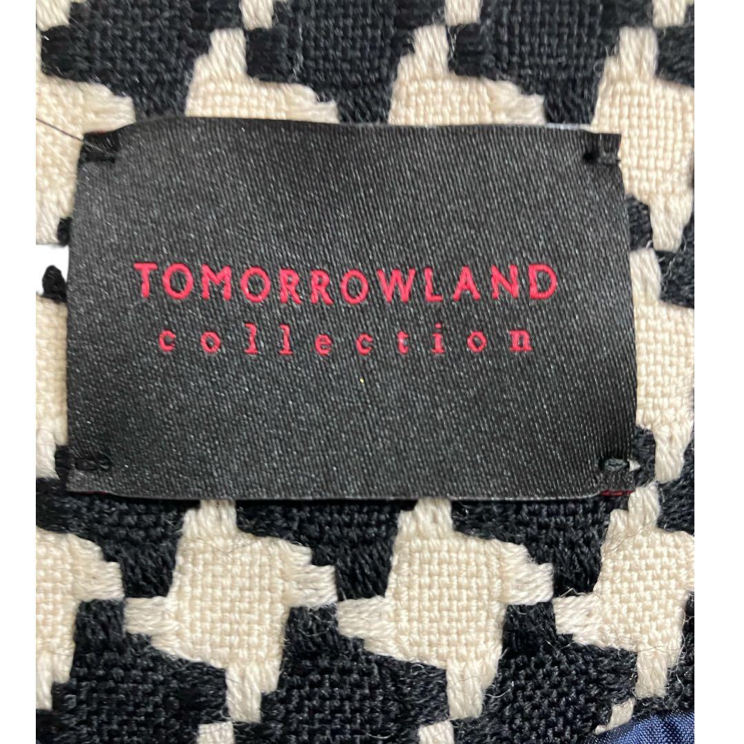 新品未使用完売品タグ付きTOMORROWLANDドビーハウンドトゥースバレルジレ