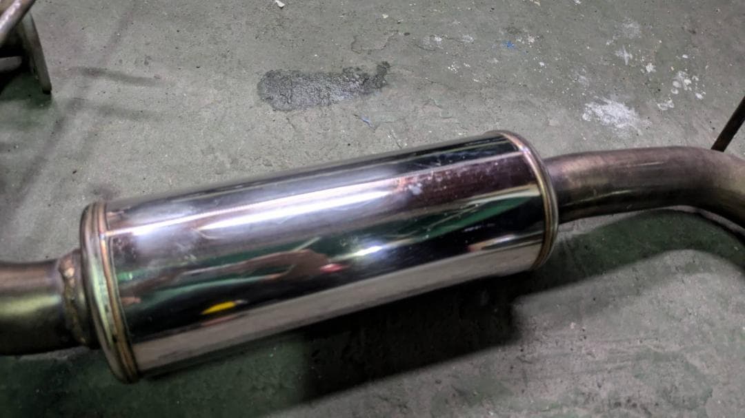 NB ロードスター　NB8C　マフラー STYLE BAY ウルトラソニック