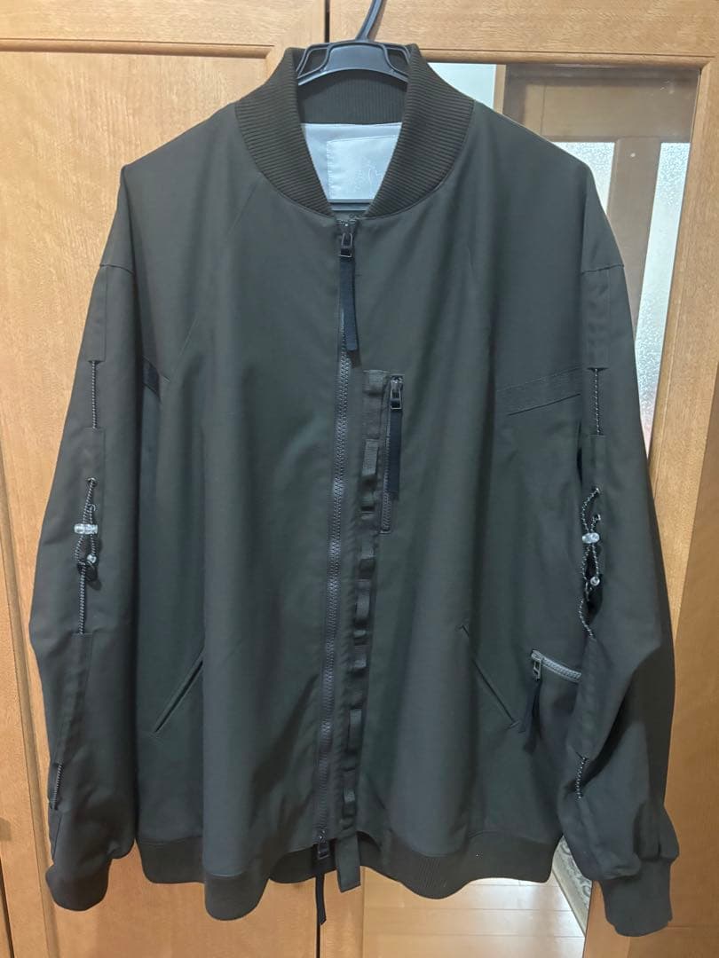 GOOPiMADE Type-7 Logo Bomber Jacket サイズ3