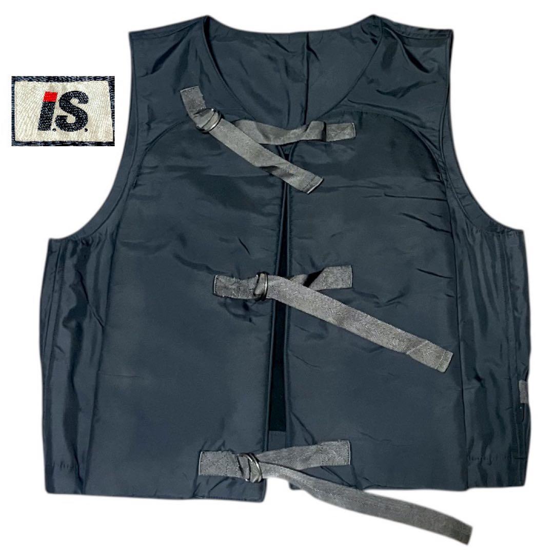 希少I.S イッセイミヤケスポーツ ベスト 90s 1993AW Dカン テープ