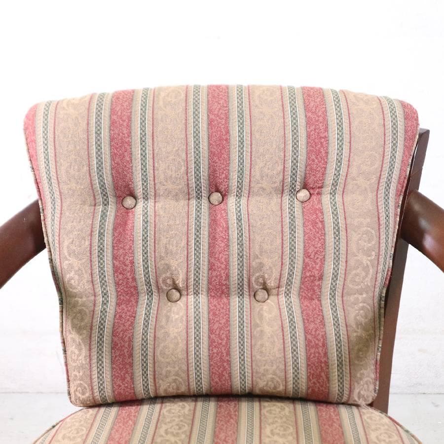 2脚中の1 マルニ木工 地中海 ロベリア LDチェア アームチェア 肘付き キャ