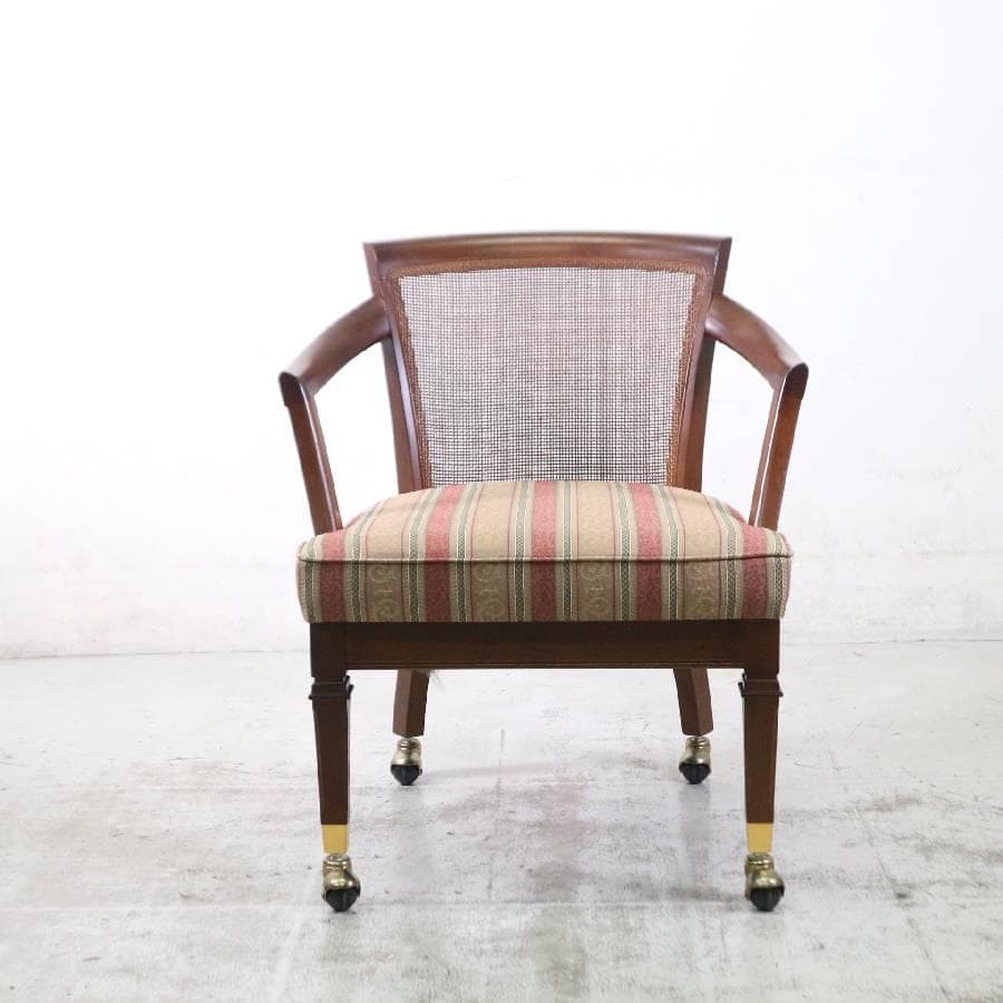 2脚中の1 マルニ木工 地中海 ロベリア LDチェア アームチェア 肘付き キャ