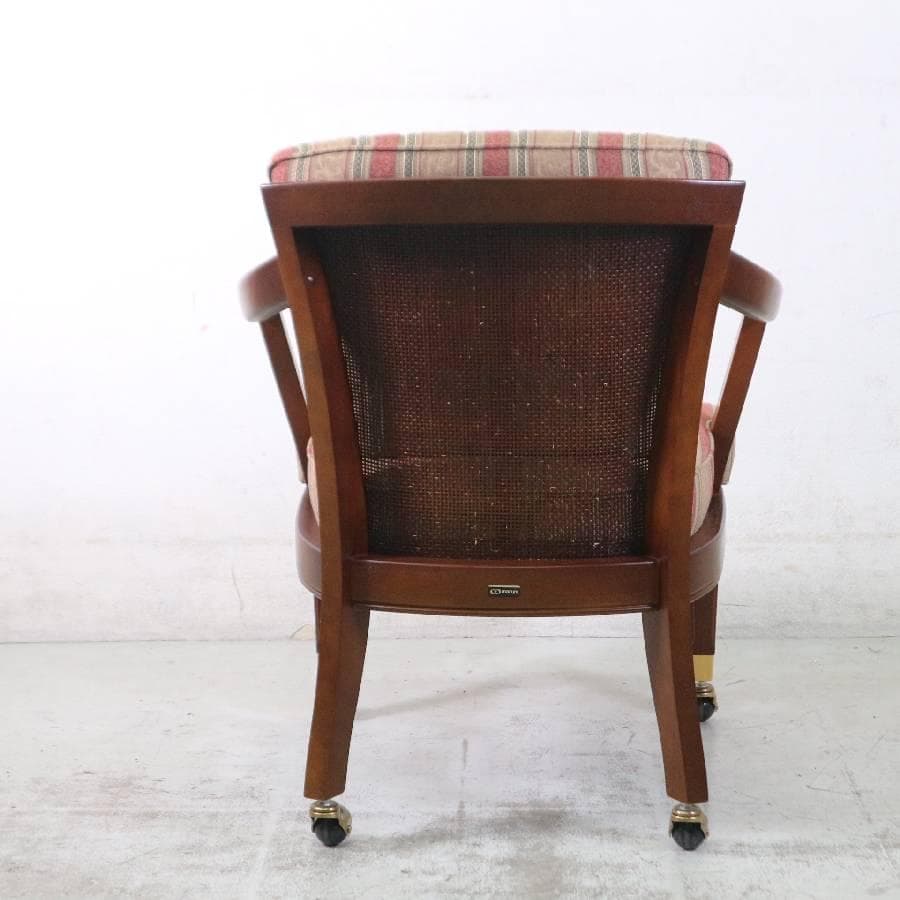 2脚中の1 マルニ木工 地中海 ロベリア LDチェア アームチェア 肘付き キャ