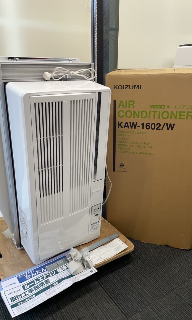 KOIZUMI 窓用エアコン KAW-1602 2020年製