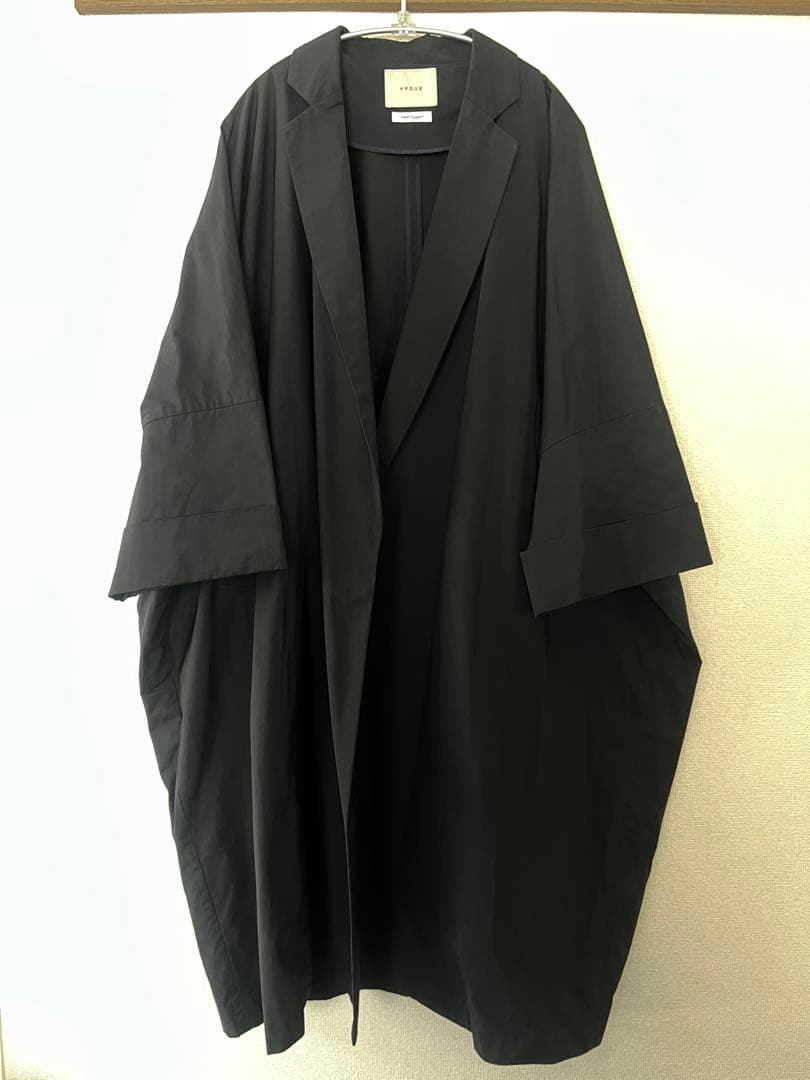 ジャケット・アウター argue essential over trench coat