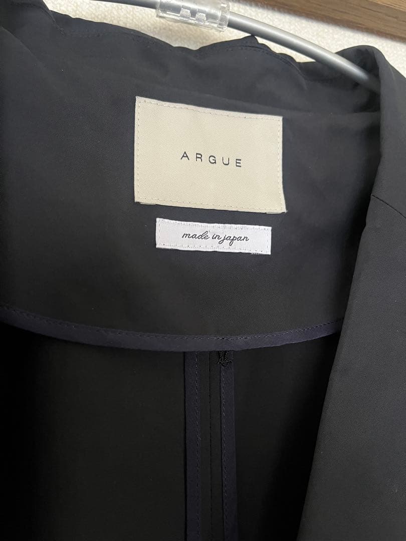 ジャケット・アウター argue essential over trench coat
