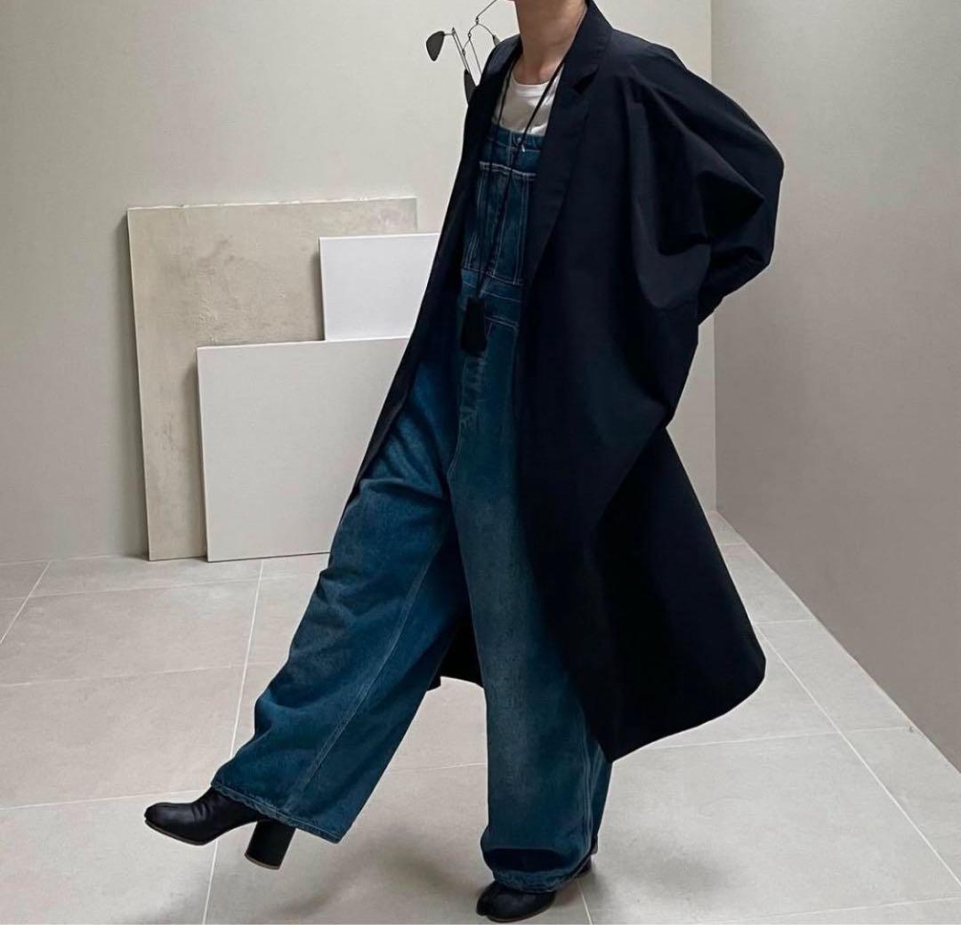 ジャケット・アウター argue essential over trench coat