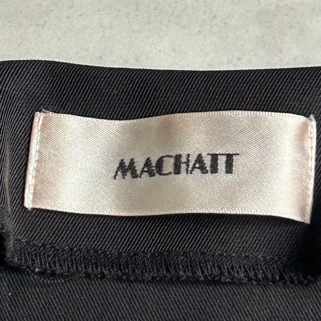 美品✨マチャット オールインワン ボリュームスリーブ 比翼 黒 フォーマル