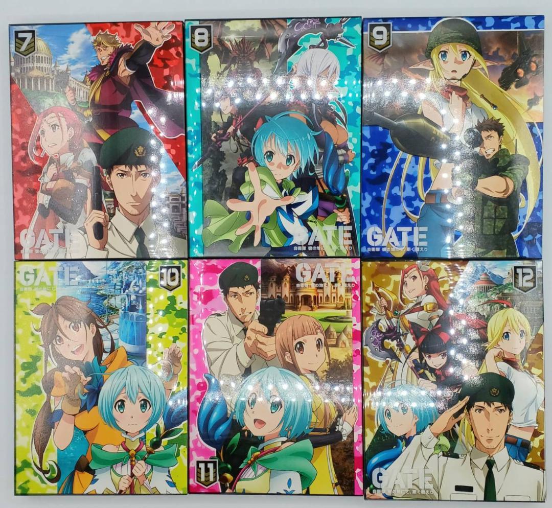 【DVD】 GATE 自衛隊 彼の地にて斯く戦えり 全12巻セット