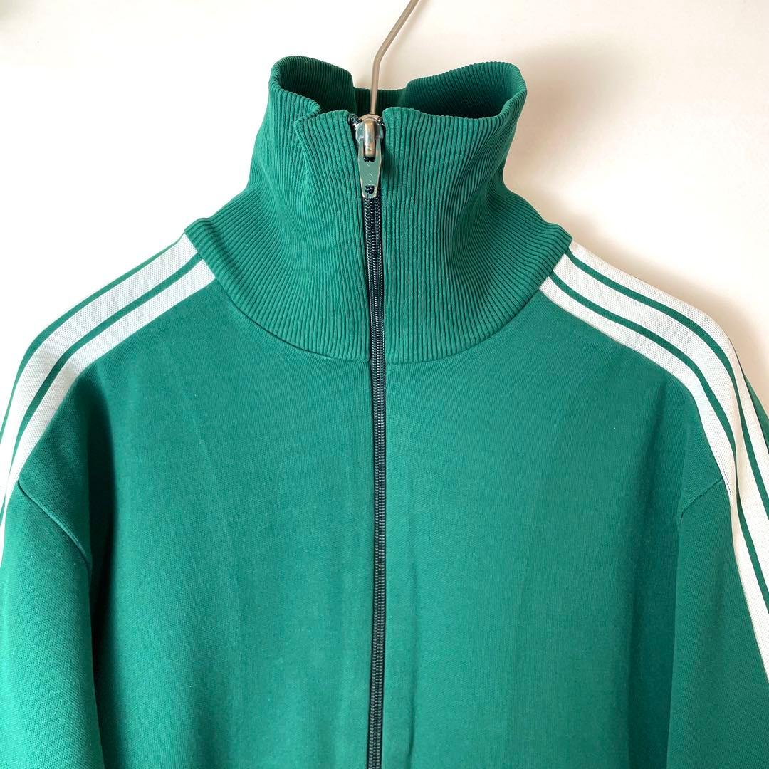 希少✨アディダス 西ドイツ製 デサント トラックトップ 刺繍 ユニセックス 2号