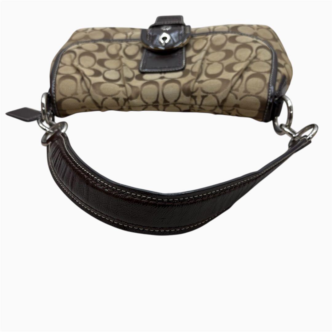 COACH コーチ シグネチャー ソーホーワンショルダー 茶