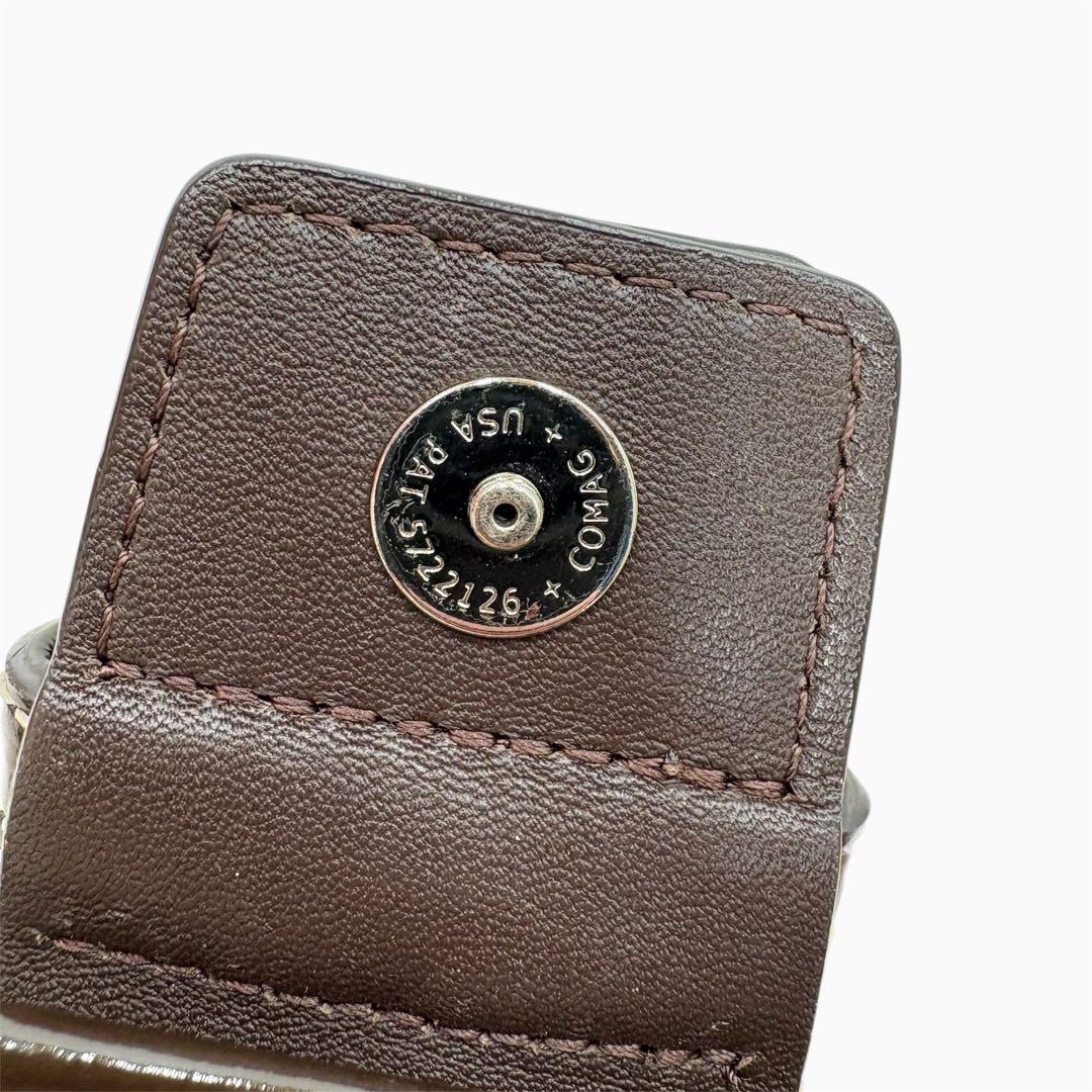 COACH コーチ シグネチャー ソーホーワンショルダー 茶