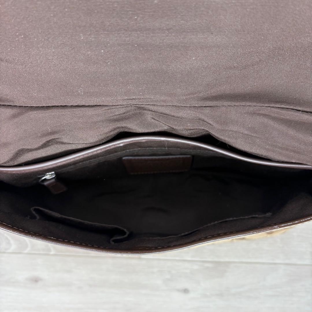 COACH コーチ シグネチャー ソーホーワンショルダー 茶