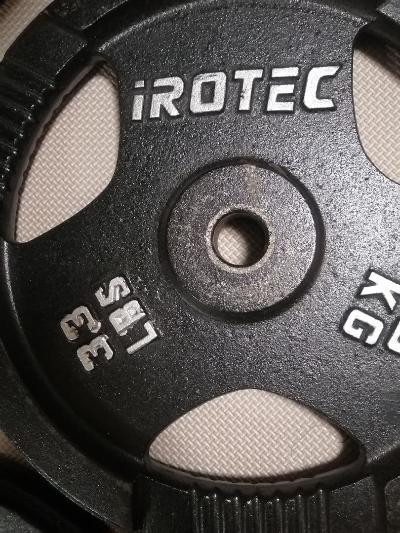 iROTEC アイロテック15KGプレート　2枚