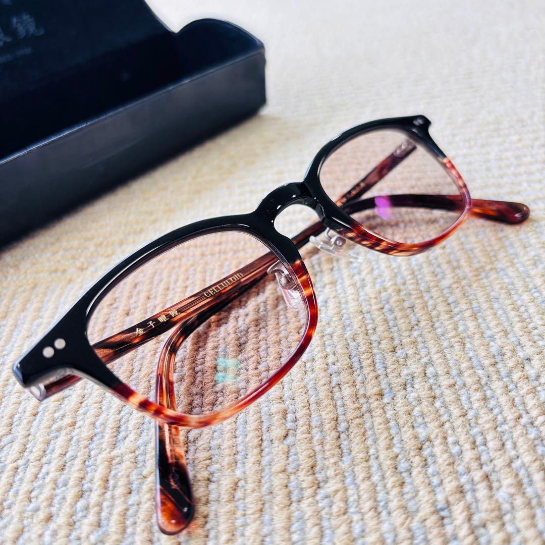 お値下げ　金子眼鏡　KC-11R BRH 創業昭和三十三年